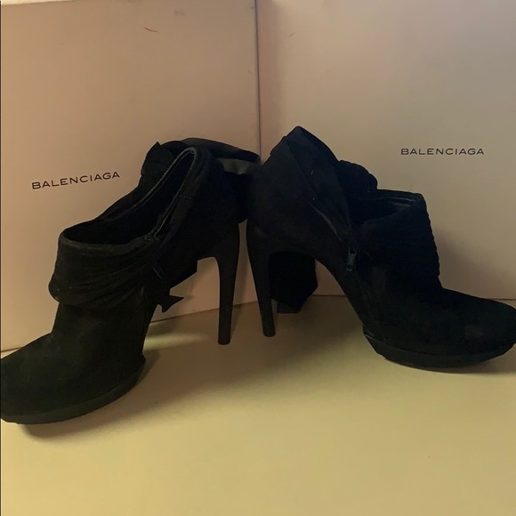 Balenciaga Black Size French 39 Bootie with bow - Picture 5 of 8